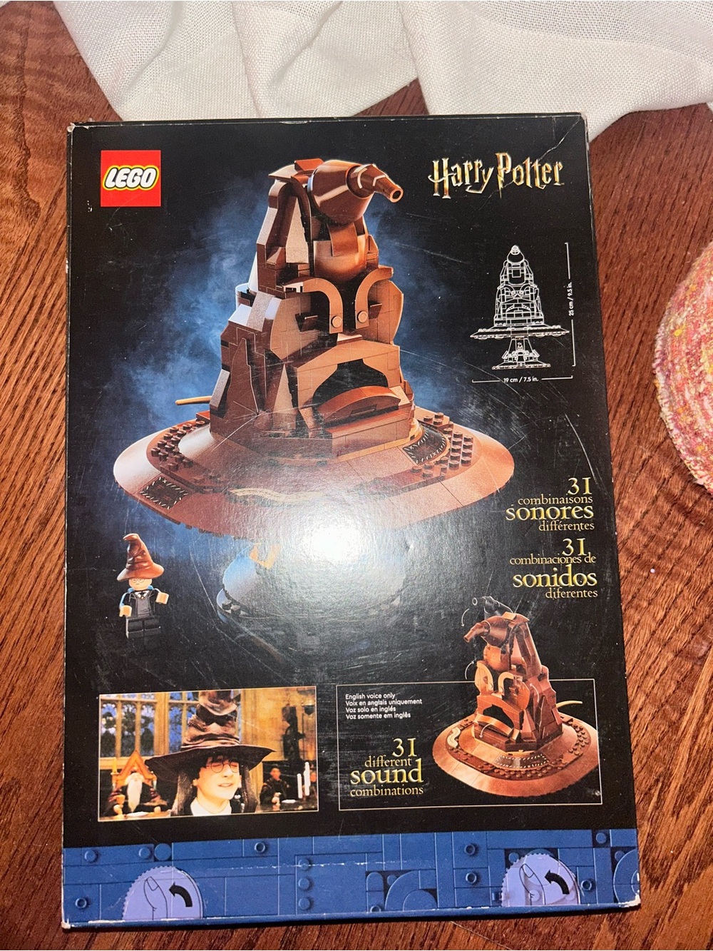 LEGO Harry Potter Brown Talking Sorting Hat - New - Picture 3 of 3